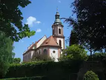 Ettenheim in der Ortenau,
die Stadtpfarrkirche St.Bartholom�us von 1768-72 erbaut,
die letzte Bischofskirche des alten Bistums Stra�burg,
Mai 2010