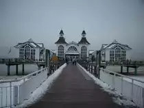 Es gibt Urlauber die lieber im Winter zur Seebr�cke nach Sellin kommen als im Sommer.