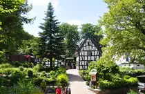 Das  Winzerh�uschen  mit Rhein-Terrasse. Sch�n gelegene Gastst�tte auf dem halben Weg von K�nigswinter zum Drachenfels. 13.06.2010