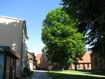 Grevesm�hlen; Kirchplatz, Pfarr-, Gemeinde- und K�sterhaus 16.06.2010
