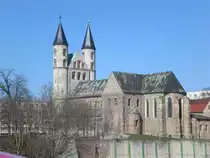 Magdeburg ist sehr bekannt durch den Reichtum und Kirchen und alte historischen Geb�uden.Hier sieht man die Magdeburger Marienkirche.