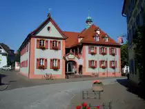 Riegel am Kaiserstuhl,
das Rathaus von 1784,
Juni 2010