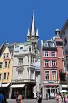 Alte Wohnbauten (sch�n renoviert) in der Aachener Innenstadt - 07.07.2010