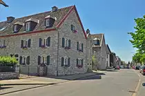 Tolle  Steinbauten-H�user  in der Ortsmitte von Alt-Breinig (zwischen H�rthgenwald und Aachen). 07.07.2010