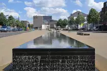 ENSCHEDE (Overijssel), 23.07.2010, auf dem Stationsplein (Bahnhofsplatz)