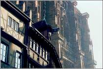 Am Stra�burger M�nster. Scan vom Dia, 12.2002 (Matthias)