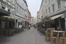 Stra�e in der Altstadt von Hannover, am 26.07.2010.