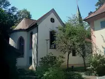 Hugstetten im Breisgau,
evang.Kirche erbaut 1772, war bis 1965 katholisch,
Aug.2010