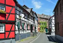 Sehr sch�ne Fachwerkbauten in der Altstadt von Kommern (Eifel - Kreis Euskirchen) - 07.08.2010