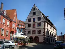 Endingen am Kaiserstuhl,
das Rathaus im sp�tgotischen Stil von 1617,
Juni 2010