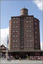 Das 1931/32 errichtete Rundsilo am Binnenhafen in Eckernf�rde steht inzwischen unter Denkmalschutz und wird auch anderweitig genutz. 03.08.2010