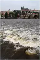 Prag mit Veitsdom, Karlsbr�cke und viel Moldau. 11.08.2010 (Matthias)