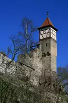 02.08.2010  Kleiner Turm �ber dem Stadttor von Bad Wimpfen