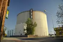 Dieser Silo ist ist mit Zucker bef�llt. Es der rest, der ehmaligen Zuckerfabrik in Lehrte, die im Jahre 2000 abegrissen wurde.