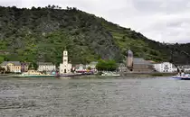 Evangelische und katholische Kirche in St. Goarshausen - 14.09.2010