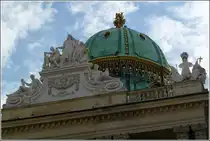 Kuppel �ber der Hofburg. 30.09.2010