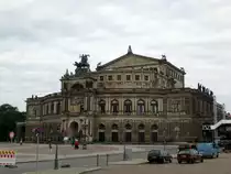 Die Dresdener Semperoper.