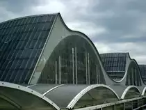 Es gibt auch sch�ne Architektur der 50er Jahre: Gro�markthallen in Hamburg-Hammerbrook - unter Denkmalschutz. 6.6.2009