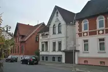 107 Jahre altes Haus, in der Bahnhofstra�e/Lehrte. Foto 30.10.2010