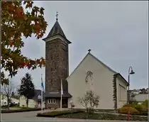 Die Kirche von Wilwerwiltz aufgenommen am 02.11.2010. (Jeanny)
