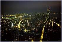 Blick von der Aussichtsplattform des Empire State Building (24. August 1980)