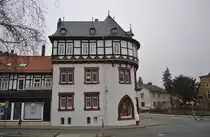 Sch�nes Fachwerkhaus in Goslar, am 14.11.10.