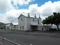 Der Bahnhof von Simonstown, Endstation der Zuege auf der Peninsula.  20.11.2010
