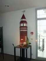 1:1 Modell des Wassertums im Lehrte. Das Modell, steht in der Toys Campany Lehrte. Die Mitarbeiter der Toys Campany haben das Modell im monatlanger Arbeit hergestellt. Foto vom 02.12.10.