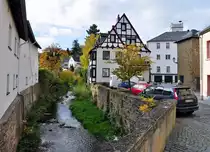 Erft-Bachlauf durch Bad M�nstereifel - 30.10.2010