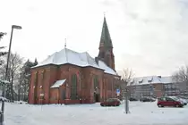 Matth�uskirche am 21.12.10 in Lehrte.