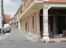 Renovierte H�user in der Altstadt von Phuket town am 28.10.2006