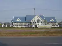 Gerichtsgeb�ude nahe der Stadt Nang Rong im Nordosten Thailands am 17.01.2011