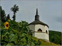 Die Kapelle in Heiderscheid-Grund aus dem Jahre 1853 ist ein achteckiger Bau im neo-gotischen Stil. W�hrend der Ardennenoffensive (1944/45) wurde sie stark besch�digt. 1949 nur notd�rftig repariert, wurden erst 1962 bis 1964 gr��ere Reparaturarbeiten durchgef�hrt. 1991 wurde die Kapelle als nationales Monument klassiert und danach komplett von innen und au�en restauriert. Sie ist der Heiligen Kunigunde gewidmet und erstrahlt heute wieder in neuem Glanz. 25.07.2010 (Jeanny)  