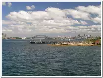 Auf der F�hre nach Manly im Oktober 2004