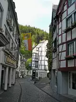 Monschau, sch�nes St�dtchen mit 13000 Einwohnern im Tal der Rur, seit 1996 Luftkurort, Mai 2005