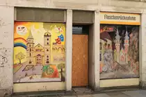 Zittau, Reichenberger Stra�e, 17.05.2010: Das gern fotografierte Vorzeigeobjekt Marstall ist gleich um die Ecke.