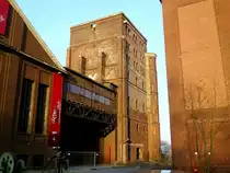 Ein Malakoffturm auf dem Gel�nde der ehemaligen Zeche Ewald in Herten am 22.02.2011.
