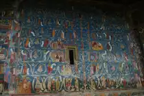 Kloster Voronet, Fresken an der Kirche Hl. Georg (04.08.2009)