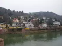 Ein paar Villen an Neckarufer in Heidelberg am 24.02.11