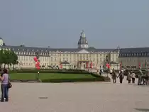 Das Karlsruher Schloss am 02.05.09 