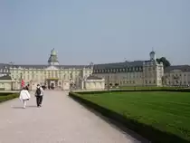 Das Karlsruher Schloss am 02.05.09 