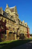 Oxford, Christ Church College mit Tom Tower, gegr�ndet 1525 von Wolsey
(26.09.2009)