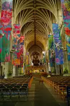 Exeter, Kathedrale St. Peter, Langschiff (28.09.2009)