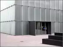 . Kunsthaus Bregenz: Detailaufnahme des Einganges. 14.10.2010 (Matthias)