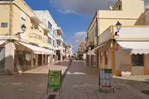 VILA REAL DE SANTO ANT�NIO (Concelho de Vila Real de Santo Ant�nio), 21.02.2011, in der Fu�g�ngerzone