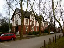 Ein Wohnhaus am Eingang zur ehemaligen Zeche Zollern in Dortmund-B�vinghausen am 01.03.2011.