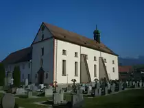 Oberried im Schwarzwald, die Klosterkirche Maria Kr�nung des ehemaligen Wilhelmitenklosters, M�rz 2011