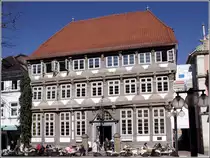 Das Stiftsherrenhaus in der Osterstra�e beherbergt mit dem benachbarten Leisthaus das Museum Hameln. 24.03.2011