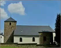 Rindschleiden ist das kleinste Dorf und besitzt eine der �ltesten Kirchen Luxemburgs. 04.09.2010 (Jeanny)