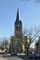 RHEINE, Ortsteil Mesum (Kreis Steinfurt), , 20.03.2011, Kirche St. Johannes Baptist

